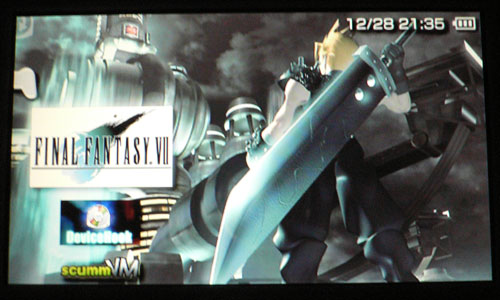 Final Fantasy VII on PSP