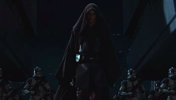 Anakin marches on the Jedi Temple