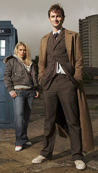 David Tennant and Billie Piper