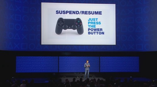 PS4 suspend/resume