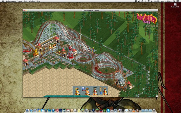 Rollercoaster Tycoon on a Mac