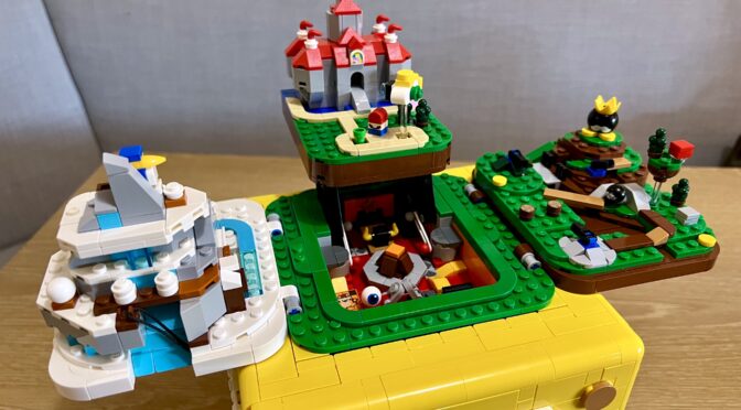 Building the Lego Super Mario 64 Question Block